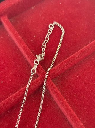 Cadena Plata 925 Cruz Religiosa Ajustable