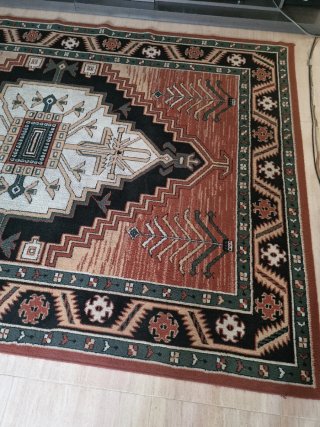 Tappeto geometrico in stile persiano