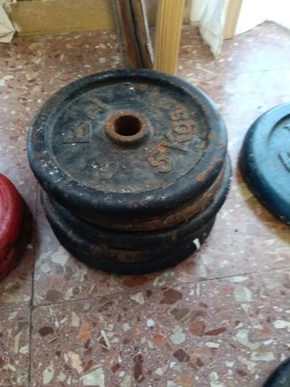 Disco de pesa 5kg BH