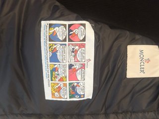 Moncler Cardigan Imbottito Nero M