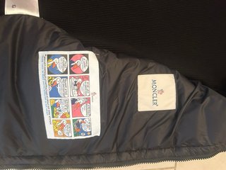 Moncler Cardigan Imbottito Nero M