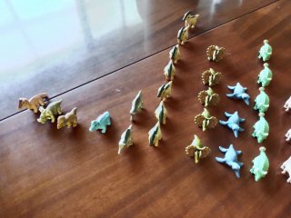 Conjunto di figure di dinosauri Kinder