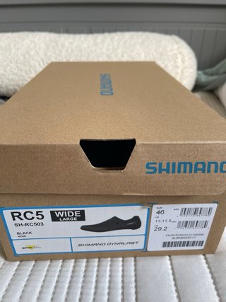 Zapatillas Shimano RC503 Ancho Negro Talla 46