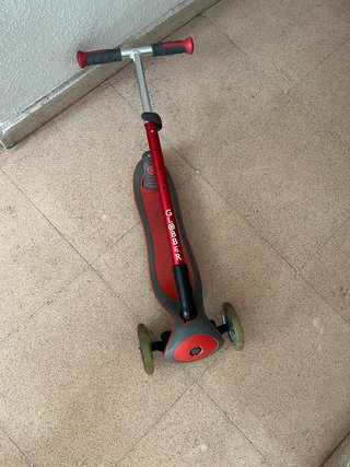 Patinete Globber 3 Ruedas Rojo