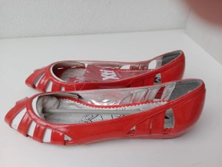 Bailarinas XTI rojas charol t.39