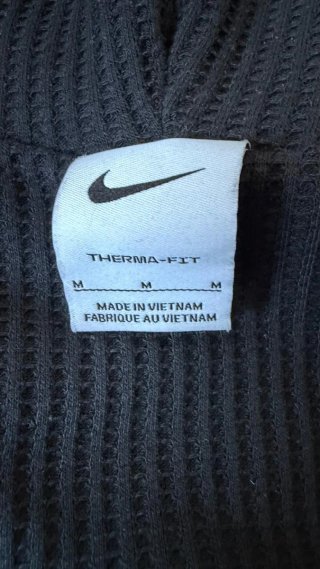 Sudadera Nike Negra Cremallera