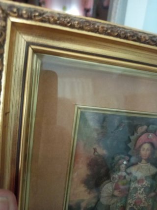 Cuadro Virgen con Niño estilo Cuzqueño