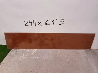 chapa trasera blanca