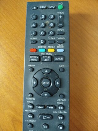 Mando Sony Television RMT-D250P
