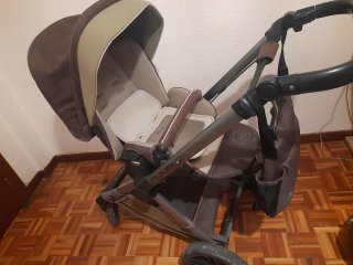 Passeggino Jane Muum con seggiolino e ovetto