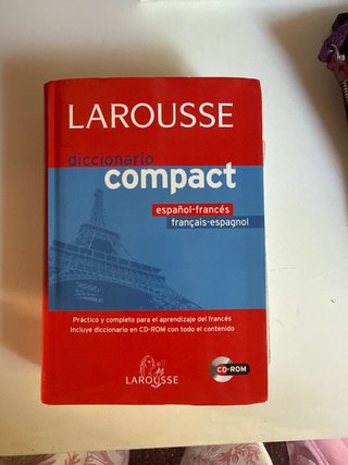 Larousse diccionario compact español-francés, f...