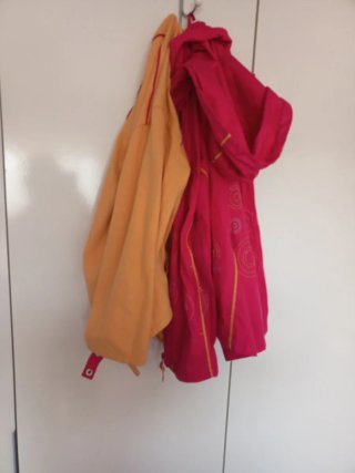 Abrigo infantil reversible