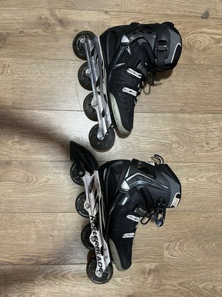 Patines en línea Rollerblade + protecciones