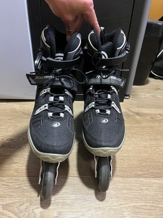 Patines en línea Rollerblade + protecciones