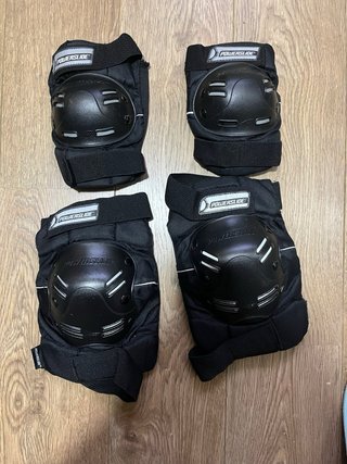 Patines en línea Rollerblade + protecciones