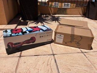 Hoverboard Rojo con Silla y Cargador