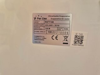 Climatizador Pur Line portátil