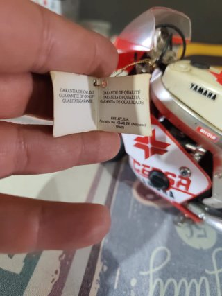 Maqueta Moto Yamaha Cepsa Antigua
