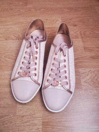 Zapatillas Michael Kors Oro y Rosa