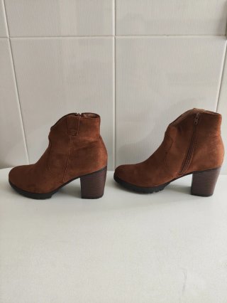Botines Mujer Camel