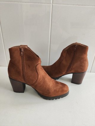 Botines Mujer Camel