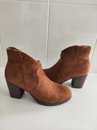 Botines Mujer Camel