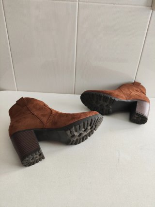 Botines Mujer Camel