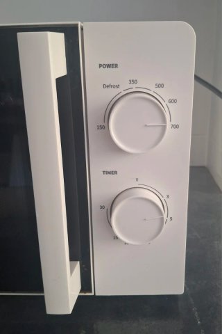 Microondas Hisense Blanco 20L 700W Grill