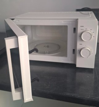 Microondas Hisense Blanco 20L 700W Grill
