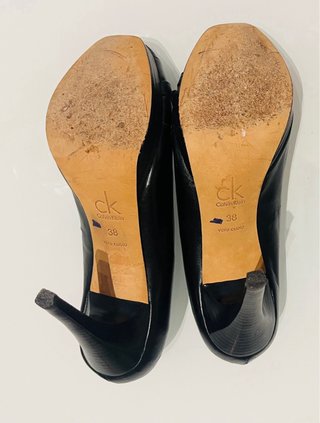 Zapatos Calvin Klein Piel Negros Talla 38