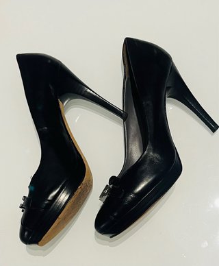 Zapatos Calvin Klein Piel Negros Talla 38