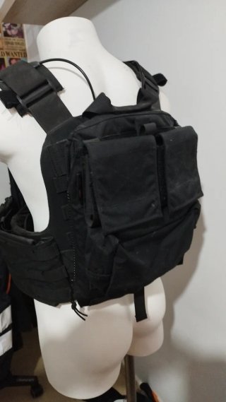 Chaleco Táctico Airsoft Negro