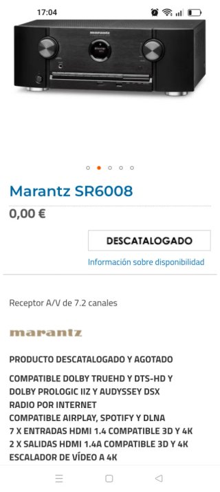 MARANTZ SR 6008