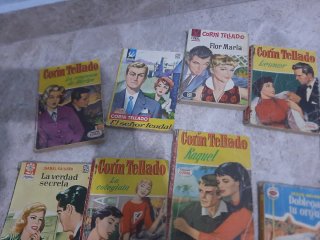 Lote novelas Corín Tellado, Agatha Christie