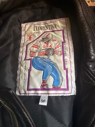 Cazadora Piel Florentino Negra