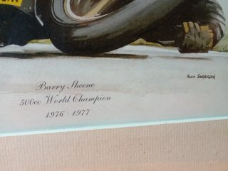 Cuadro Barry Sheene Edición Limitada