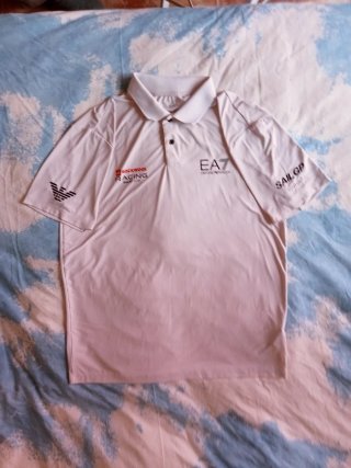 Camiseta Emporio Armani Técnica Blanca Talla L
