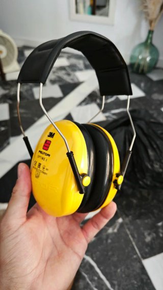 Orejeras Protección Obra 3M Amarillas
