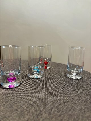 Bicchierini da liquore colorati set 6