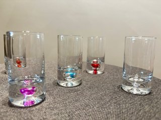 Bicchierini da liquore colorati set 6