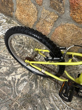 Bicicleta Orbea infantil amarilla