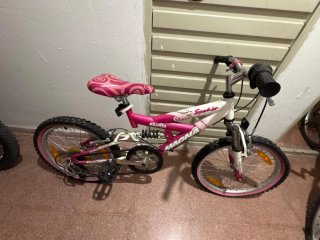 Bicicleta infantil rosa Sparkle