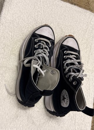 Converse Run Star Hike Plataforma Negra Talla 39