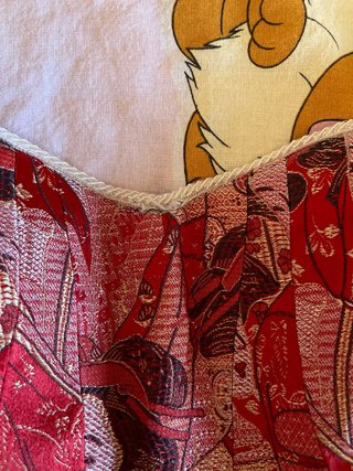 Corsé tejido oriental vintage