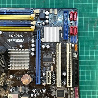 Placa Base ASRock G41C-GS y procesador intel