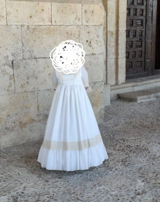 Vestido blanco comunión/fiesta niña