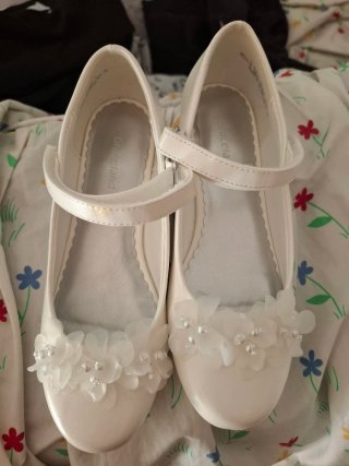 Vestido blanco comunión/fiesta niña