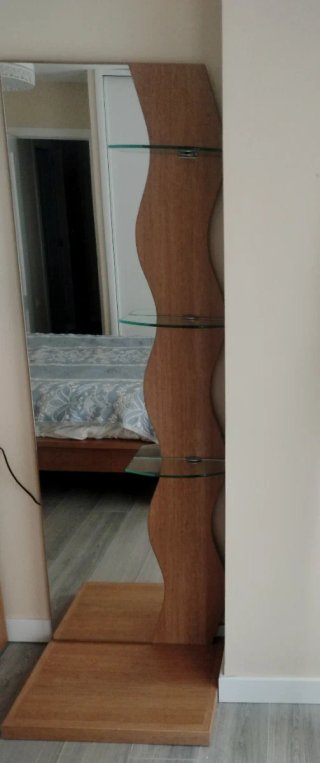 Estructura Cama Matrimonio  Madera y Metal.