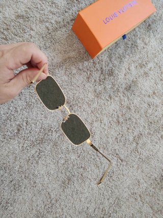 Gafas Louis Vuitton Doradas y Grises