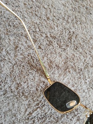 Gafas Louis Vuitton Doradas y Grises
